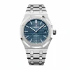 Replica AP Royal Oak 15450ST Blue Dial 37mm Steel